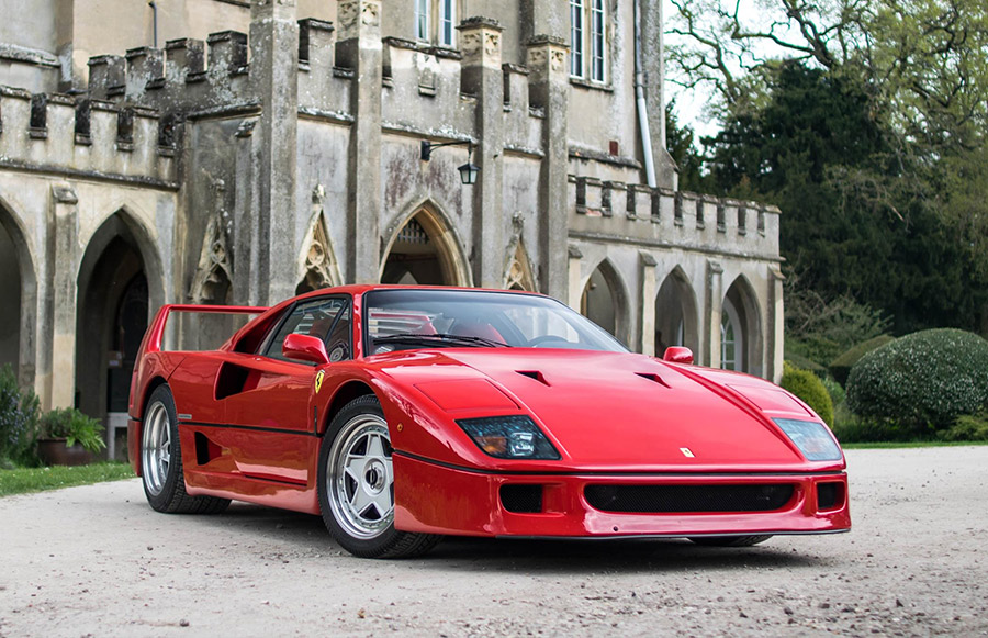 2018 London Concours Ferrari f40