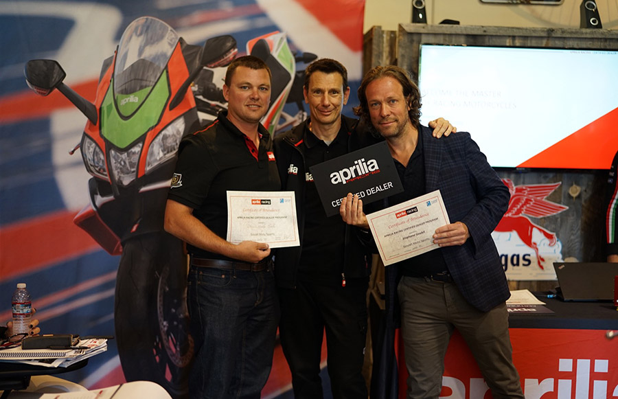 Aprilla Racing Dealer Certification