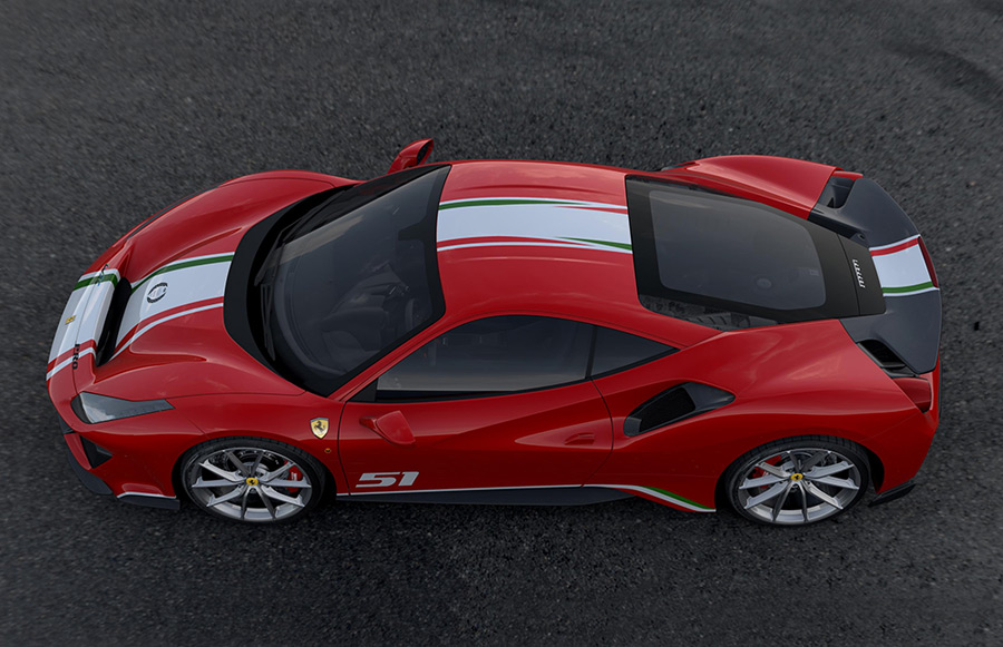 Exclusive Ferrari 488 Pista