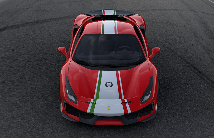 Exclusive Ferrari 488 Pista
