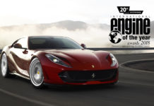 Ferrari turbocharged v8 Voted Best Engine