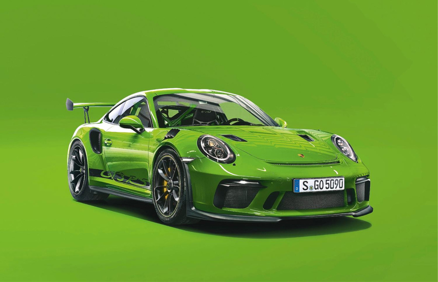 Lizard Green Porsche 911 GT3 RS