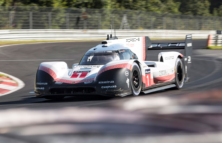 Porsche 919 Hybrid Evo Brakes Record At The Green Hell