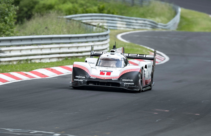 Porsche 919 Hybrid Evo Green Hell Record