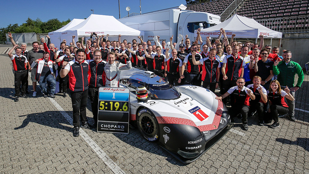 Porsche 919 Hybrid Evo Green Hell Record