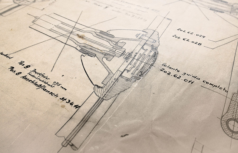 Porsche Technical Drawing Collection