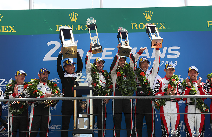 Toyota Gazoo Racing Wins 2018 24 Hours of Le Mans Overall