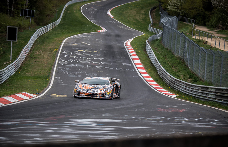 Lamborghini Aventador SVJ Sets Nürburgring Lap Record