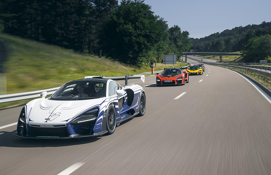 McLaren Senna 001 Road Trip