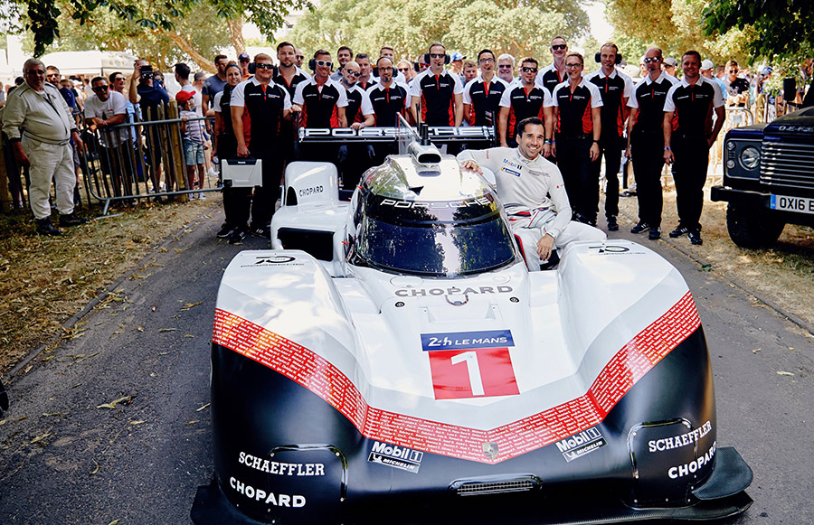 Porsche at the 2018 Goodwood Festival of Speed