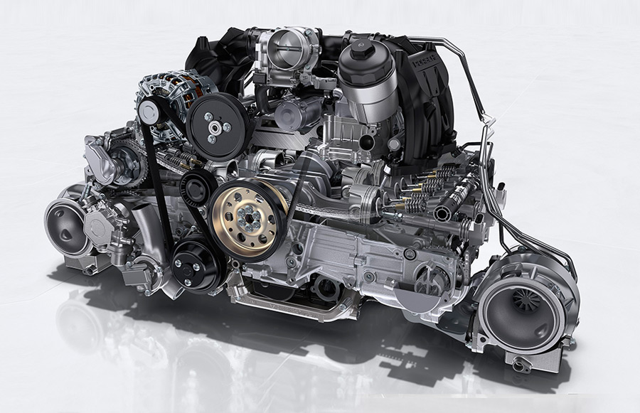 Porsche Flat Engine Tradition