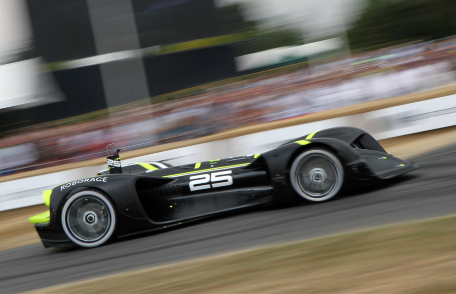 Roborace Robocar Goodwood Hill Climb