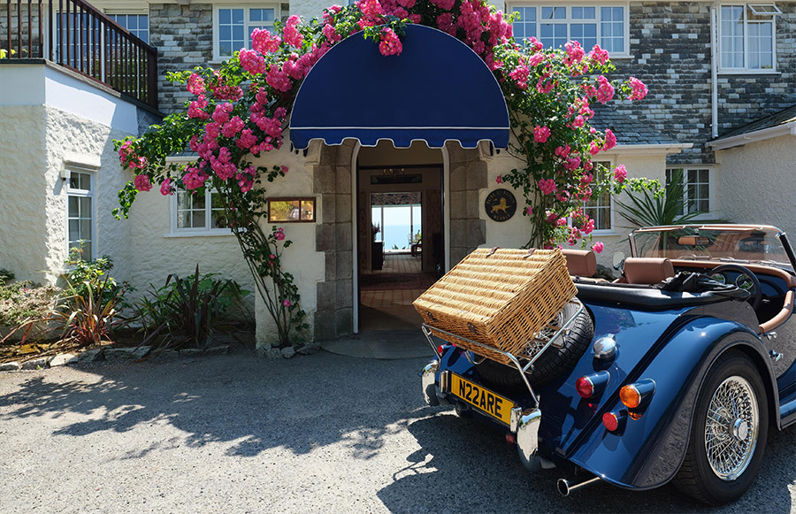 The Nare Hotel Morgan Sports Car