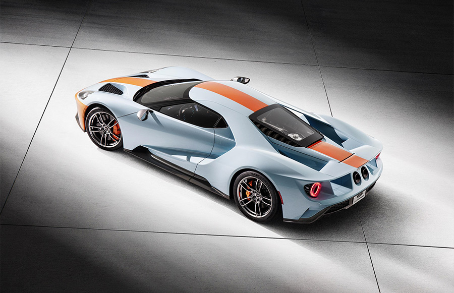 2019 Ford GT Heritage Edition Gulf Oil Paint Scheme