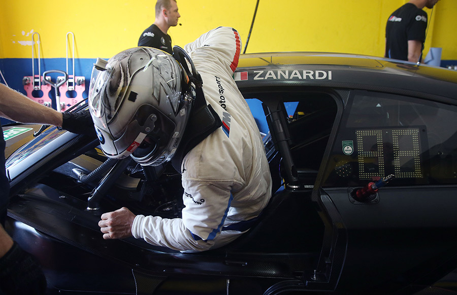 Alex Zanardi BMW M4 DTM Test
