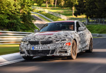 BMW 3 Series Sedan Tests at the Green Hell