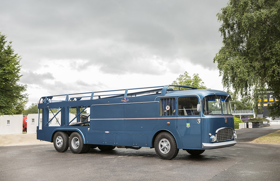 Bonhams Goodwood Revival Steve McQueen Le Mans Transporter