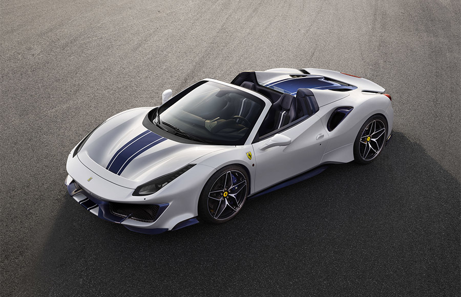 Special Series Ferrari 488 Pista Spider Pebble Beach