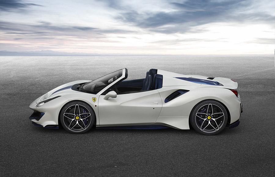 Special Series Ferrari 488 Pista Spider Pebble Beach