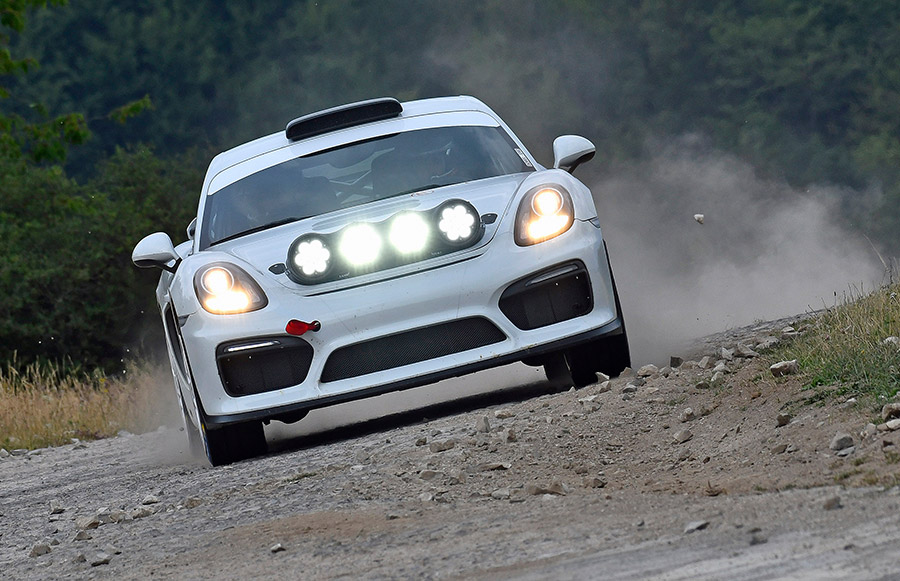 Porsche Cayman GT4 Clubsport Rally Concept