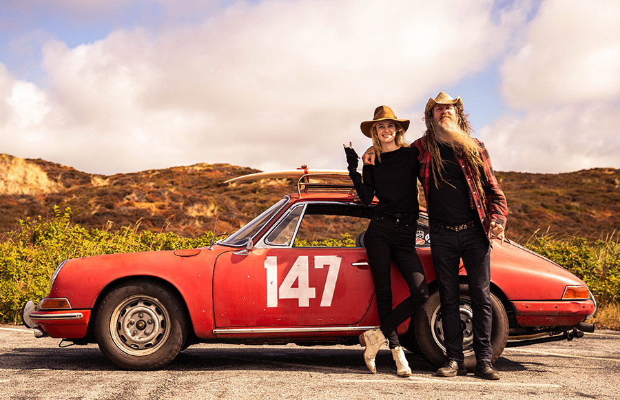 Porsche Petro-Surf on Island of Sylt