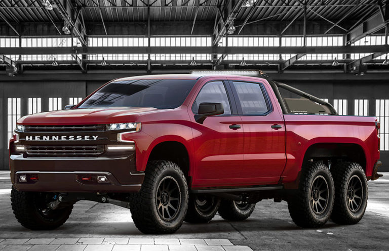 Hennessey Goliath 6X6 Turning the 2019 Chevy Trail Boss Hennessey Goliath 6X6 Turning the 2019 Chevy Trail Boss