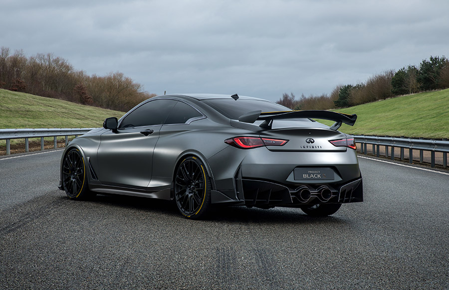 Infiniti Project Black S Prototype Revealed in Paris