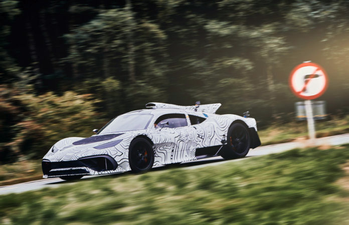 Mercedes Benz Project One Testing