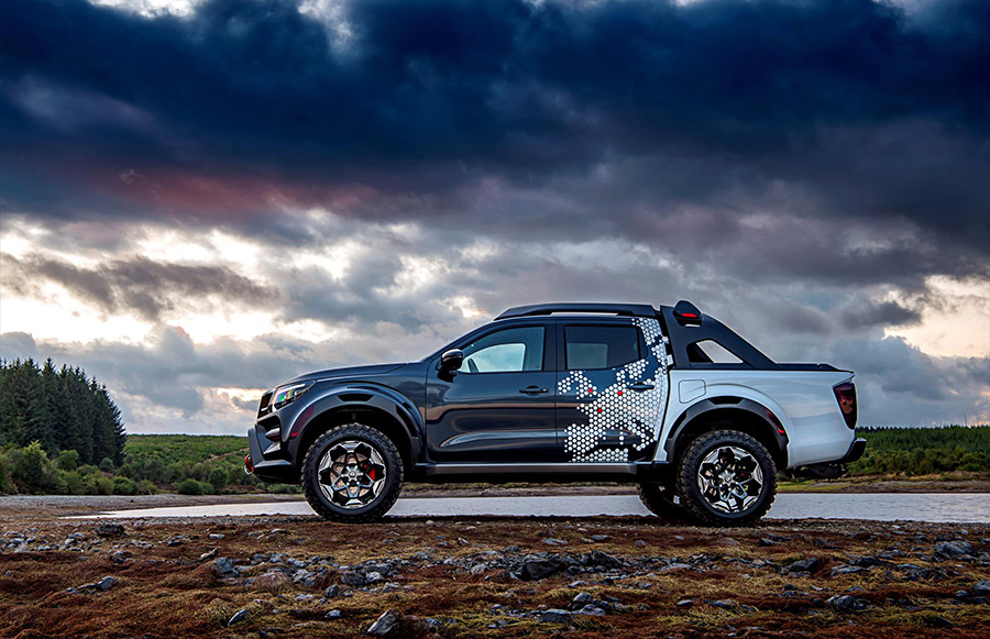 Nissan Navara Dark Sky Concept and Nissan Navara N-Guard