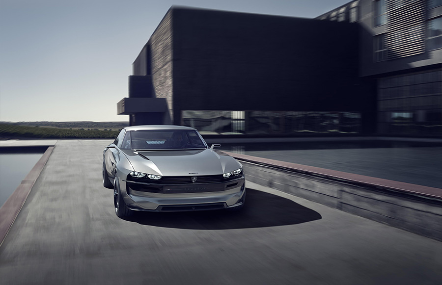 PEUGEOT e-LEGEND Autonomous Electric Car