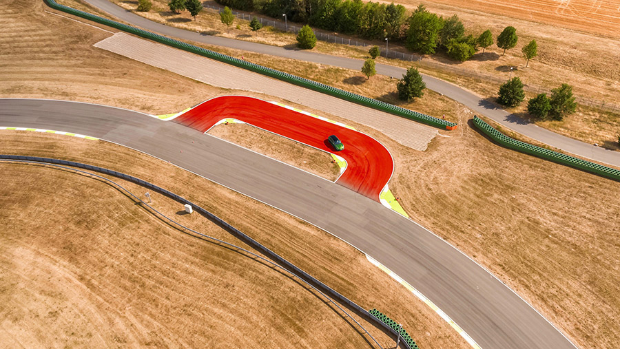 Porsche Circuit in Leipzig