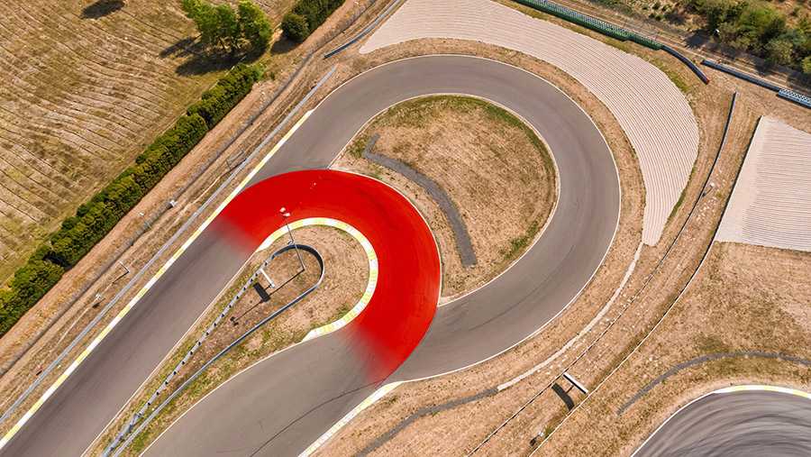 Porsche Circuit in Leipzig