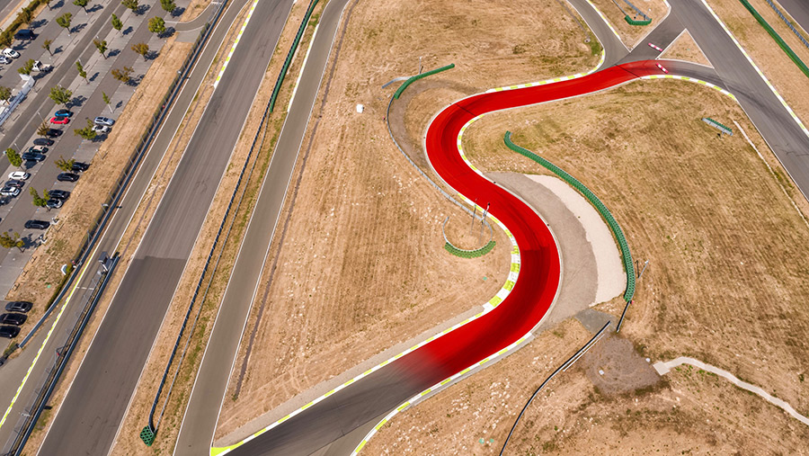 Porsche Circuit in Leipzig