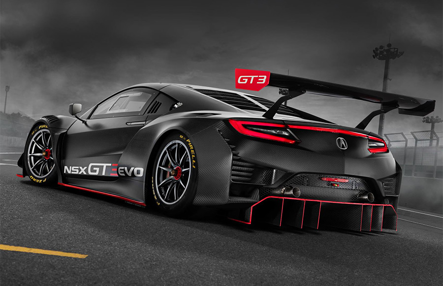 Acura NSX GT3 Evo Race Car