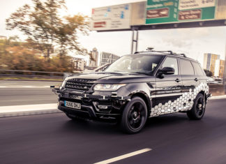 Autonomous Self Driving Range Rover Sport