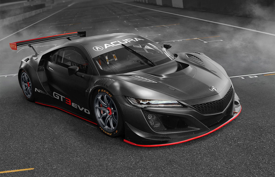 Acura NSX GT3 EVO Race Car