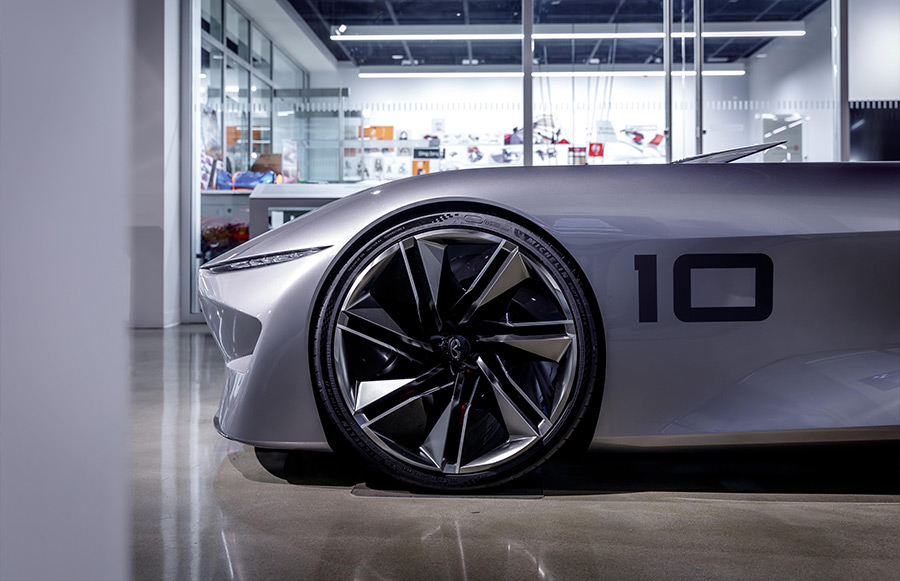 Infiniti Prototype 9 and Prototype 10 Display at Petersen Museum