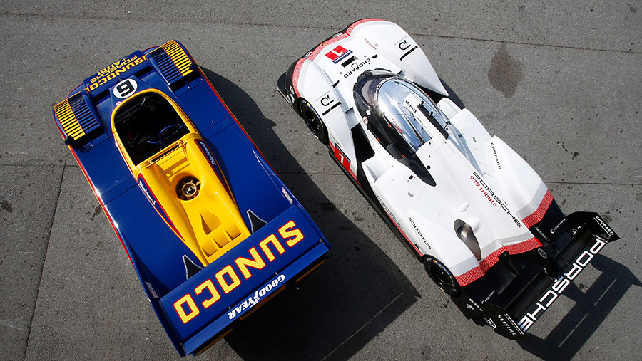 Porsche 919 Evo Meets Legendary 917