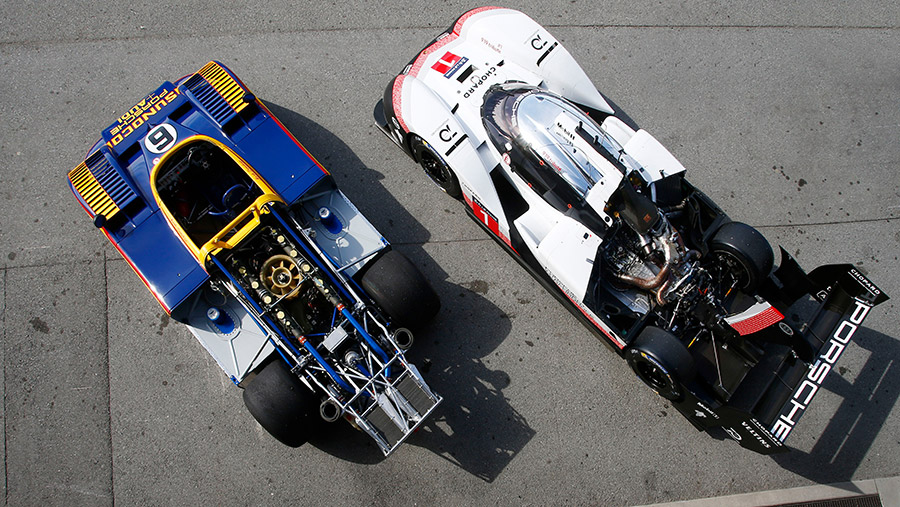 Porsche 919 Evo Meets Legendary 917