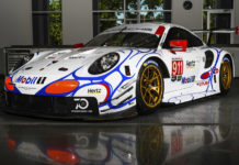 Porshe GT Team Historic Livery