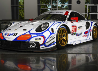 Porshe GT Team Historic Livery