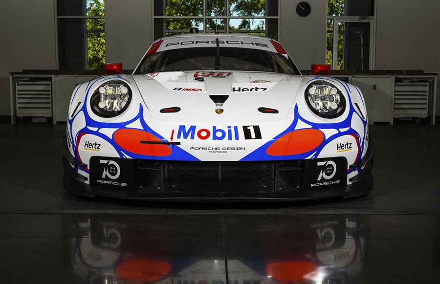 Porshe GT Team Historic Livery