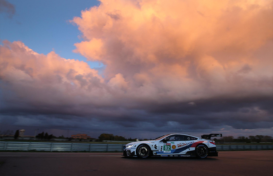 Alex Zanardi BMW M8 GTE Test