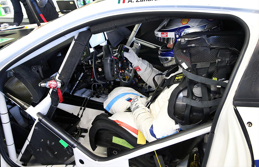 Alex Zanardi BMW M8 GTE Test