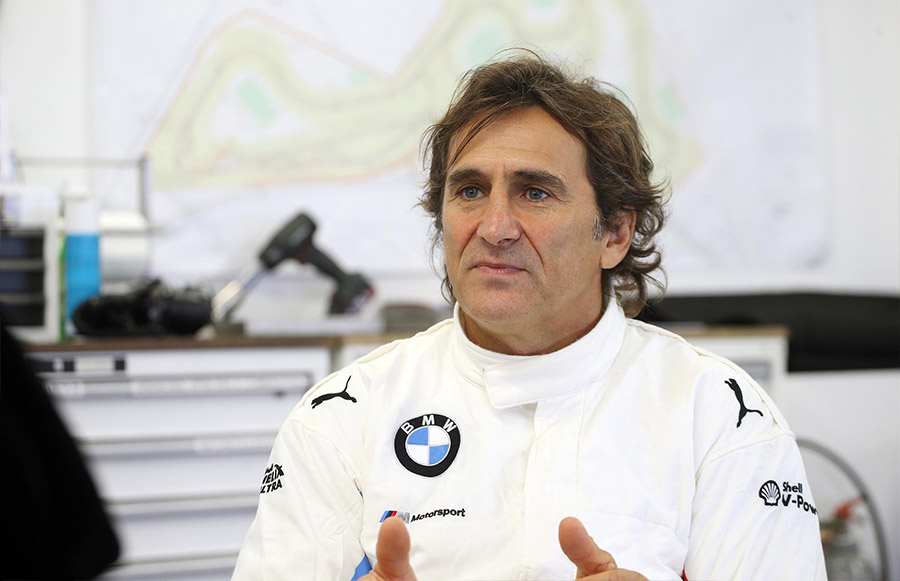 Alex Zanardi BMW M8 GTE Test