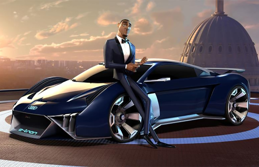 Audi RSQ e-tron Concept for Spies in Disguise Movie