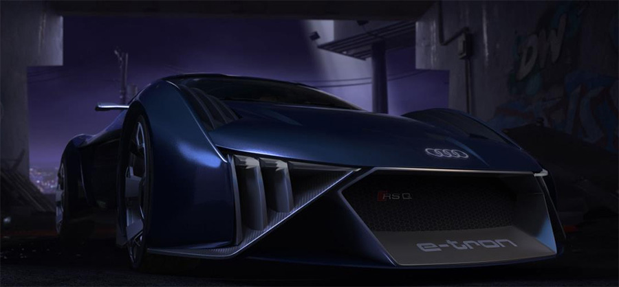 Audi RSQ e-tron Concept for Spies in Disguise Movie