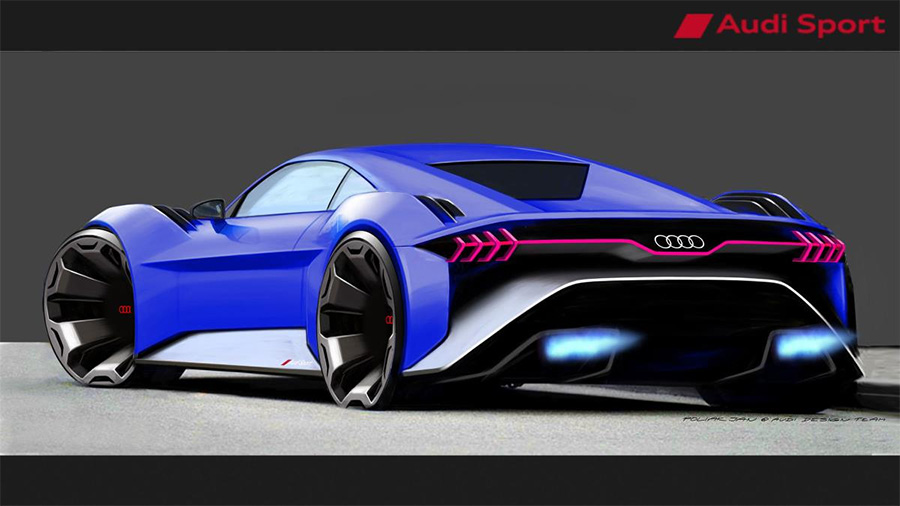 Audi RSQ e-tron Concept for Spies in Disguise Movie