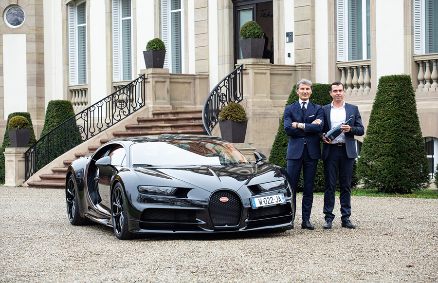 Bugatti Chiron 1 Champagne Carbon Partnership