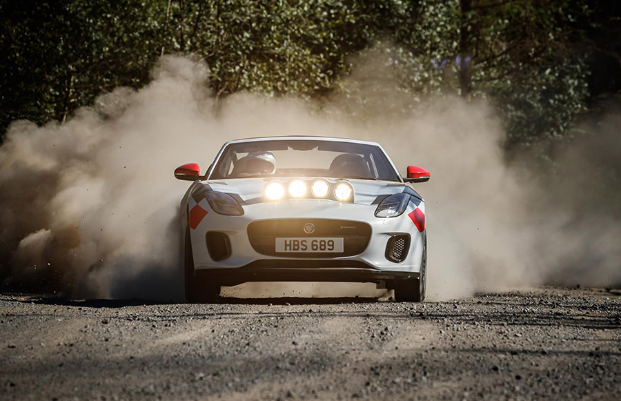 Jaguar F-Type Rally Cars